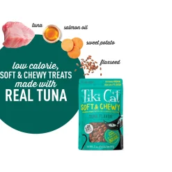 Tiki Cat Soft & Chewy Grain Free Treats for Cats