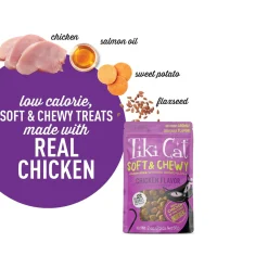 Tiki Cat Soft & Chewy Grain Free Treats for Cats