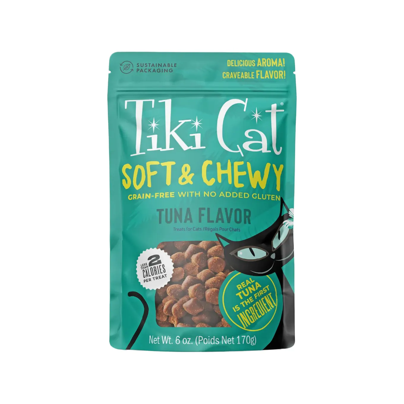 Tiki Cat Soft & Chewy Grain Free Treats for Cats