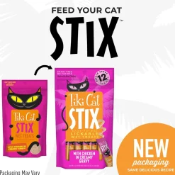 Tiki Cat Stix Lickable Mousse Cat Treats