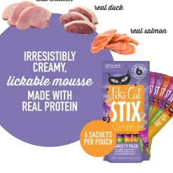 Tiki Cat Stix Lickable Mousse Cat Treats