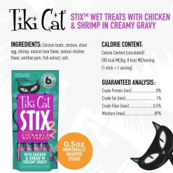 Tiki Cat Stix Lickable Mousse Cat Treats