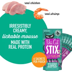 Tiki Cat Stix Lickable Mousse Cat Treats