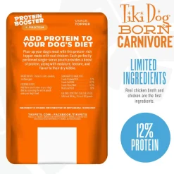 Tiki Dog Born Carnivore Protein Booster Dog Food Topper