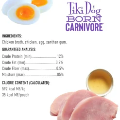 Tiki Dog Born Carnivore Protein Booster Dog Food Topper