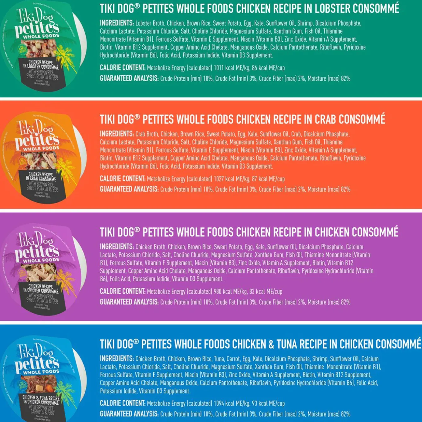 Tiki Dog Petites Whole Foods Wet Dog Food