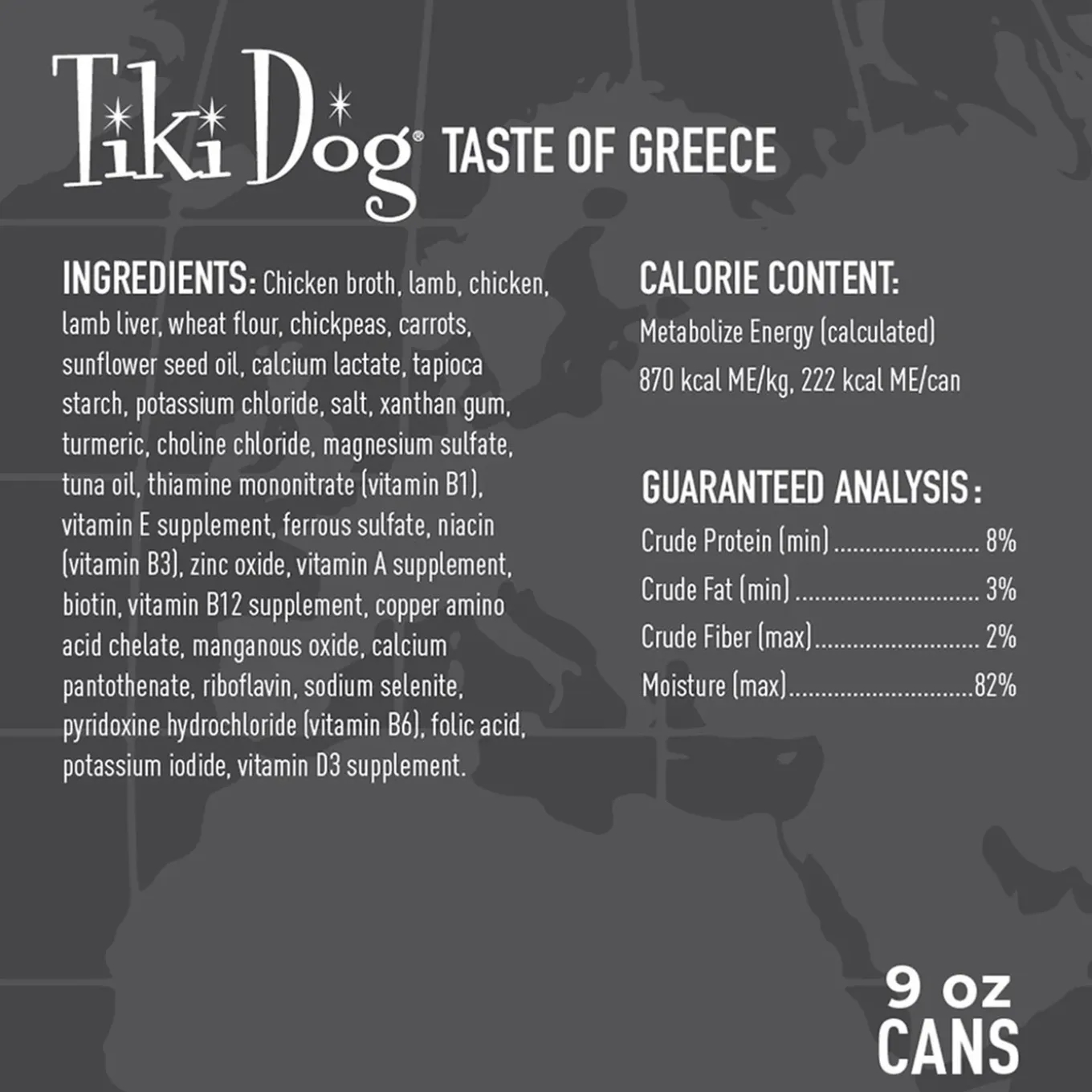 Tiki Dog Taste of The World Wet Dog Food