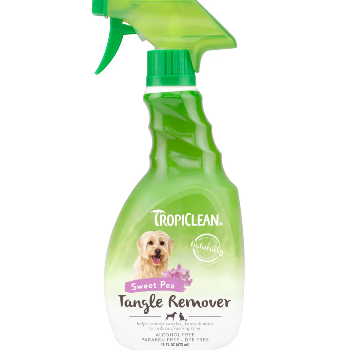 TropiClean Gentle Tangle Remover for Dogs 16 oz
