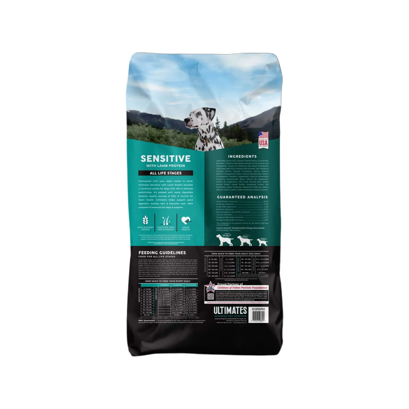 Ultimates Sensitive All Life Stages Dry Dog Food