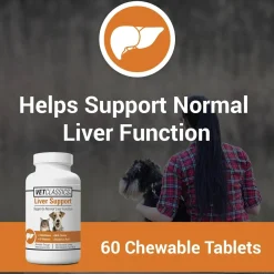 VetClassics Liver Support Cat and Dog Supplement