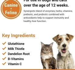VetClassics Liver Support Cat and Dog Supplement