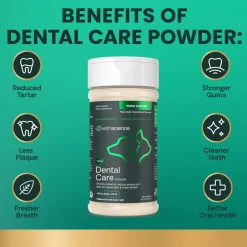 VetriScience Dental Care Powder Supplement for Dogs & Cats