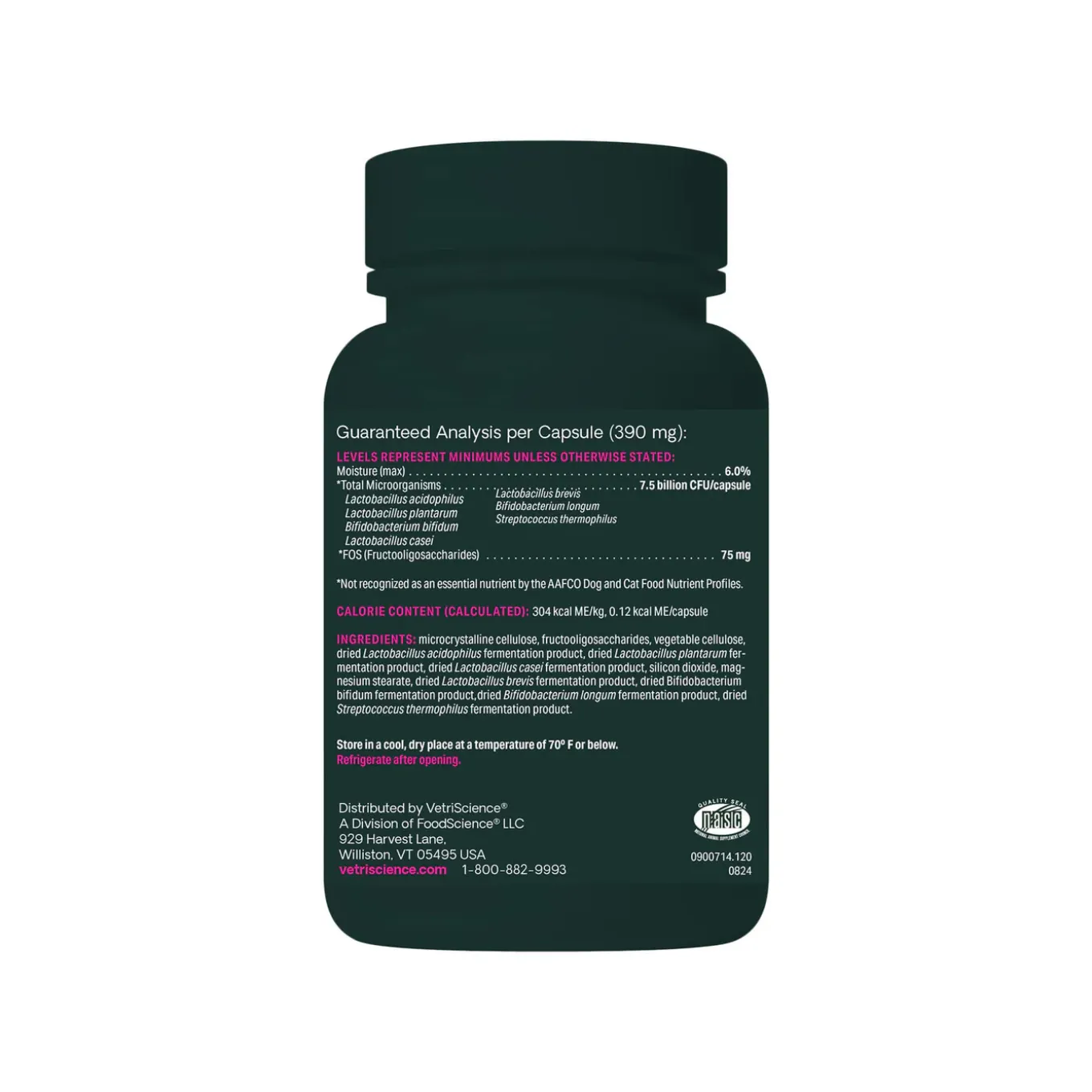 VetriScience Extra Strength Gut Health Dog & Cat Supplement