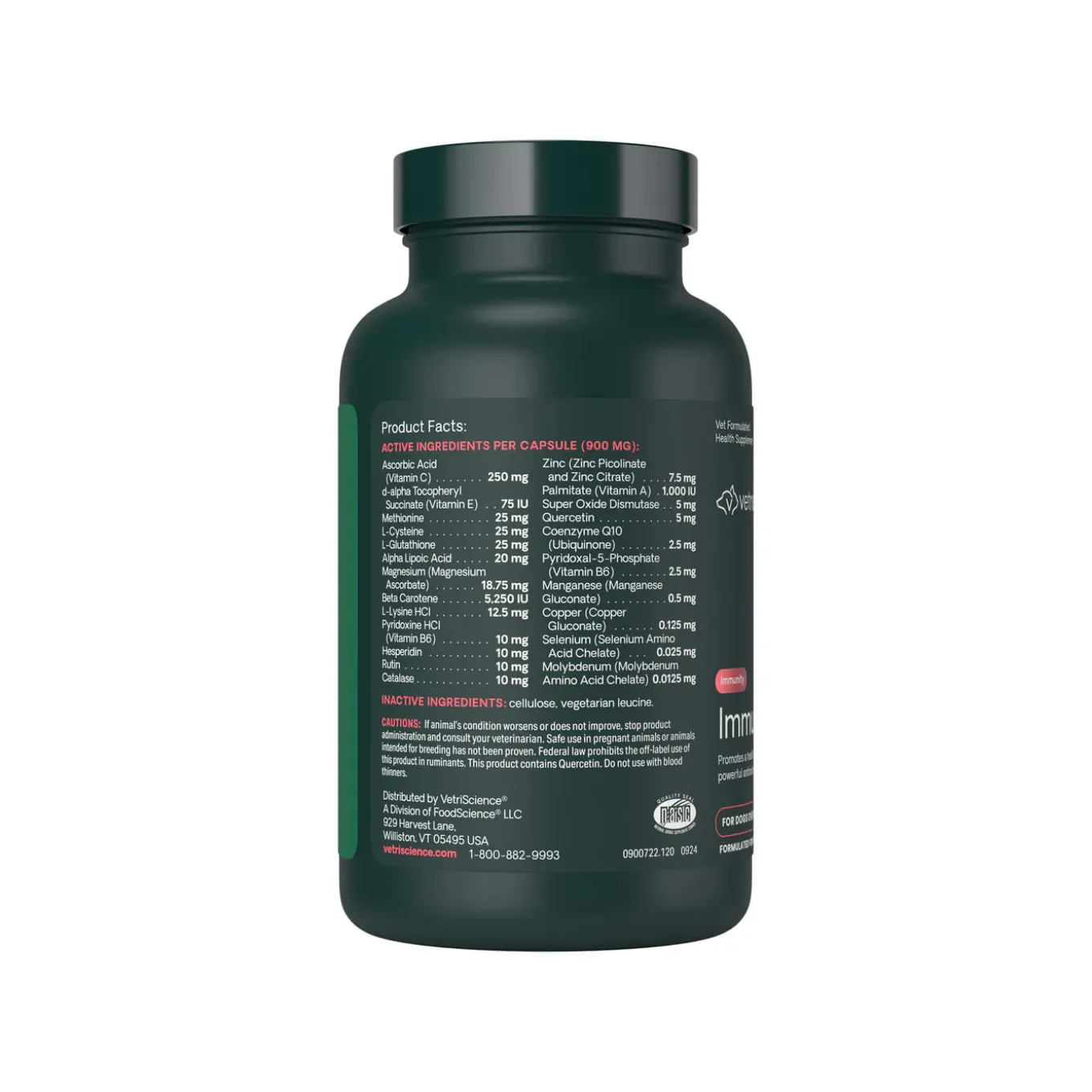 VetriScience Immunity Health Supplement for Dogs