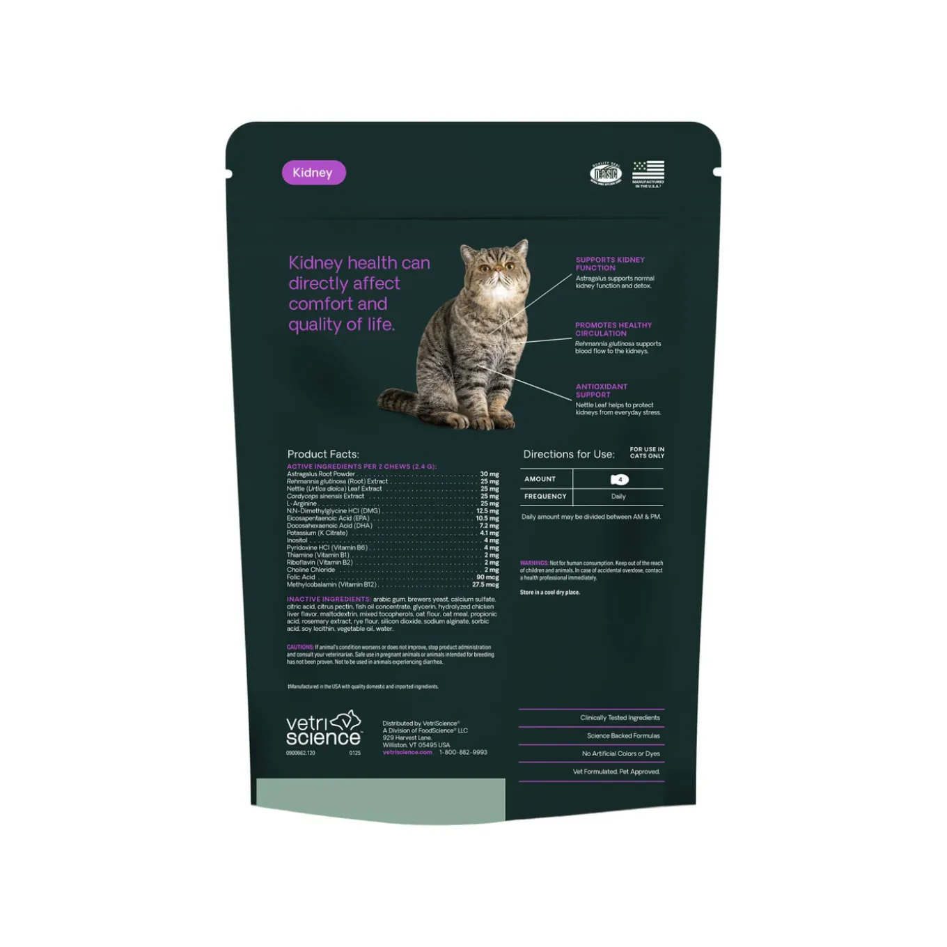 VetriScience Kidney Health Supplement for Cats