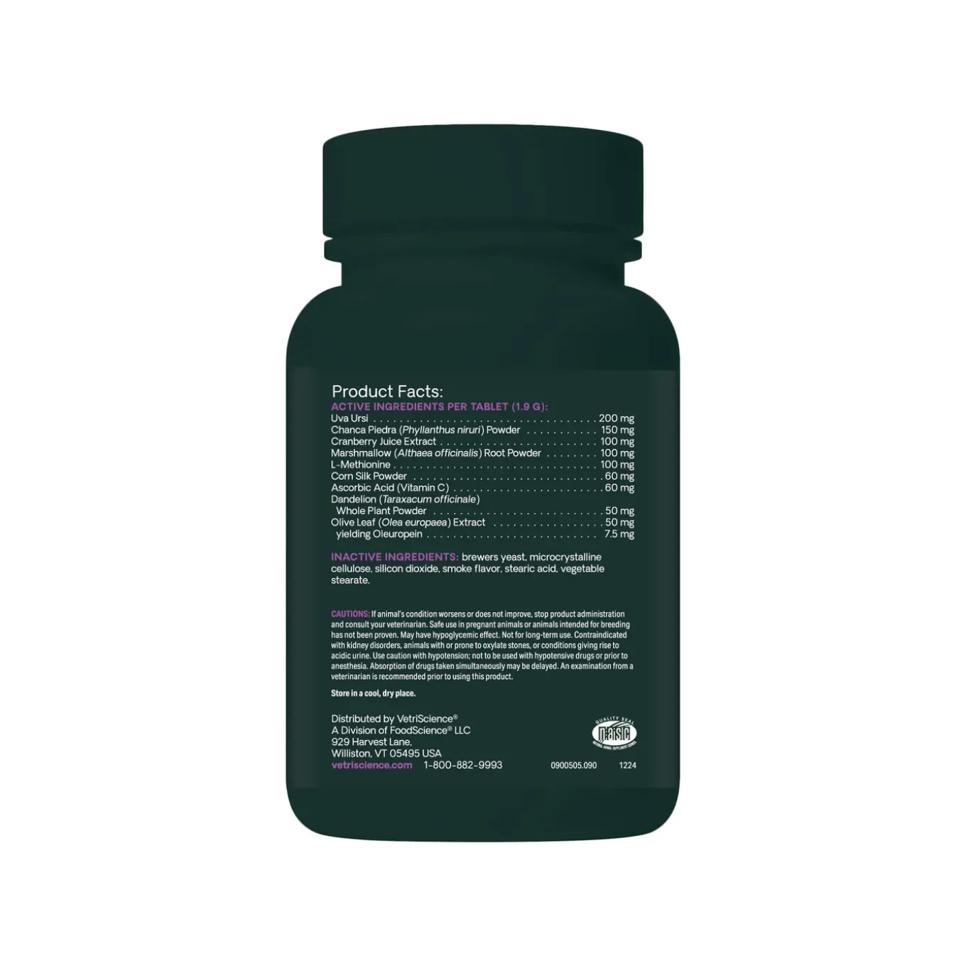 VetriScience Quick Action UT Health Supplement for Dogs