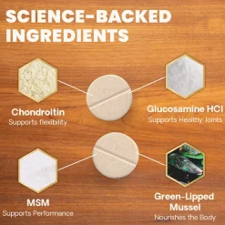 VetriScience Ultimate Strength Healthy Hip & Joint Supplement for Dogs