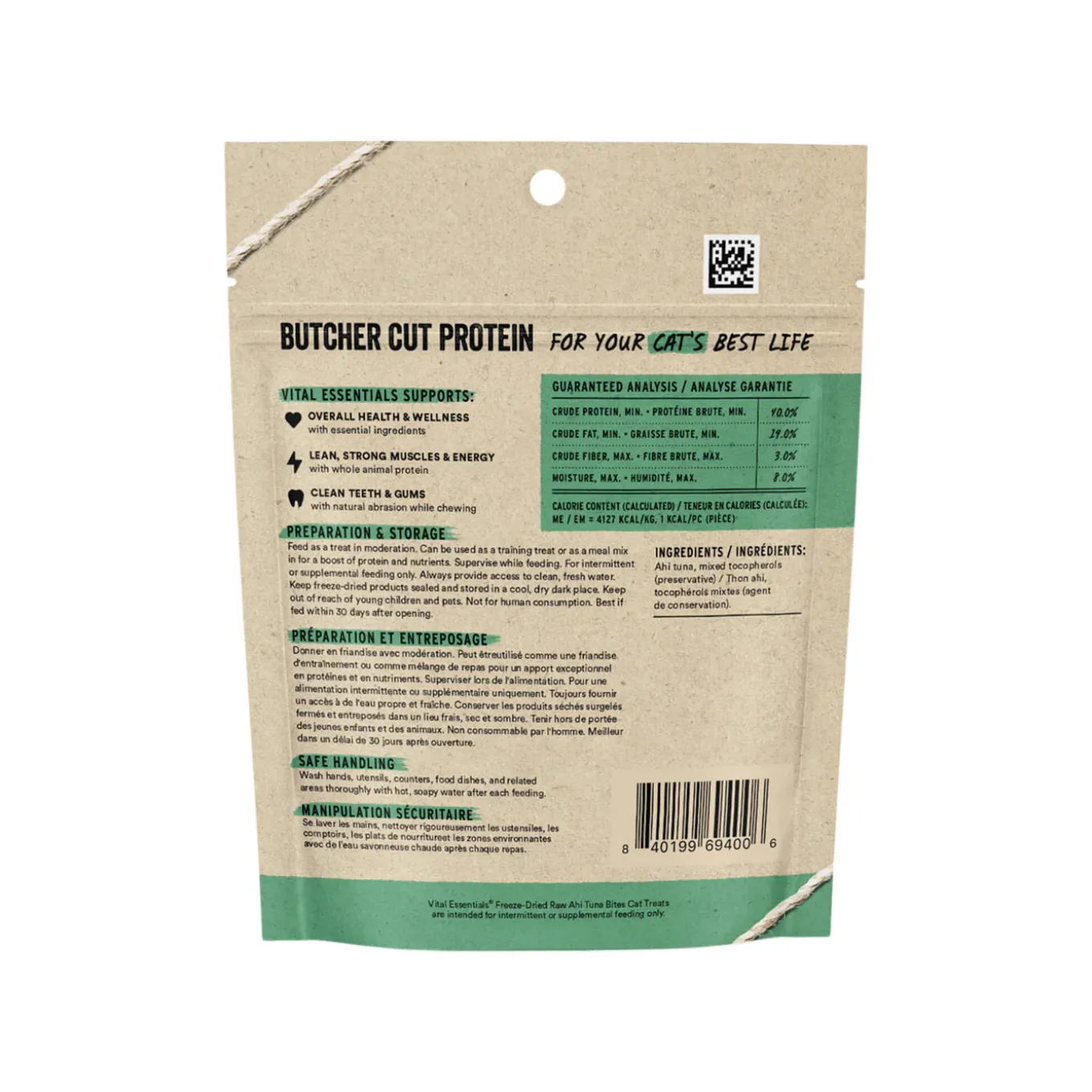 Vital Essentials Freeze-Dried Single Ingredient Treats for Cats