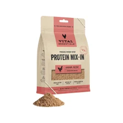Vital Essentials Freeze-Dried Raw Protein Mix-In Ground Topper for Dogs