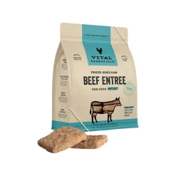 Vital Essentials Freeze Dried Patties for Dogs Beef