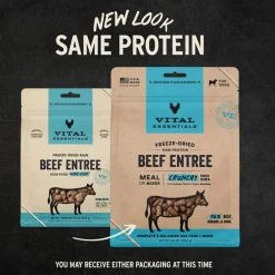 Vital Essentials Freeze Dried Mini Nibblets Dog Entree