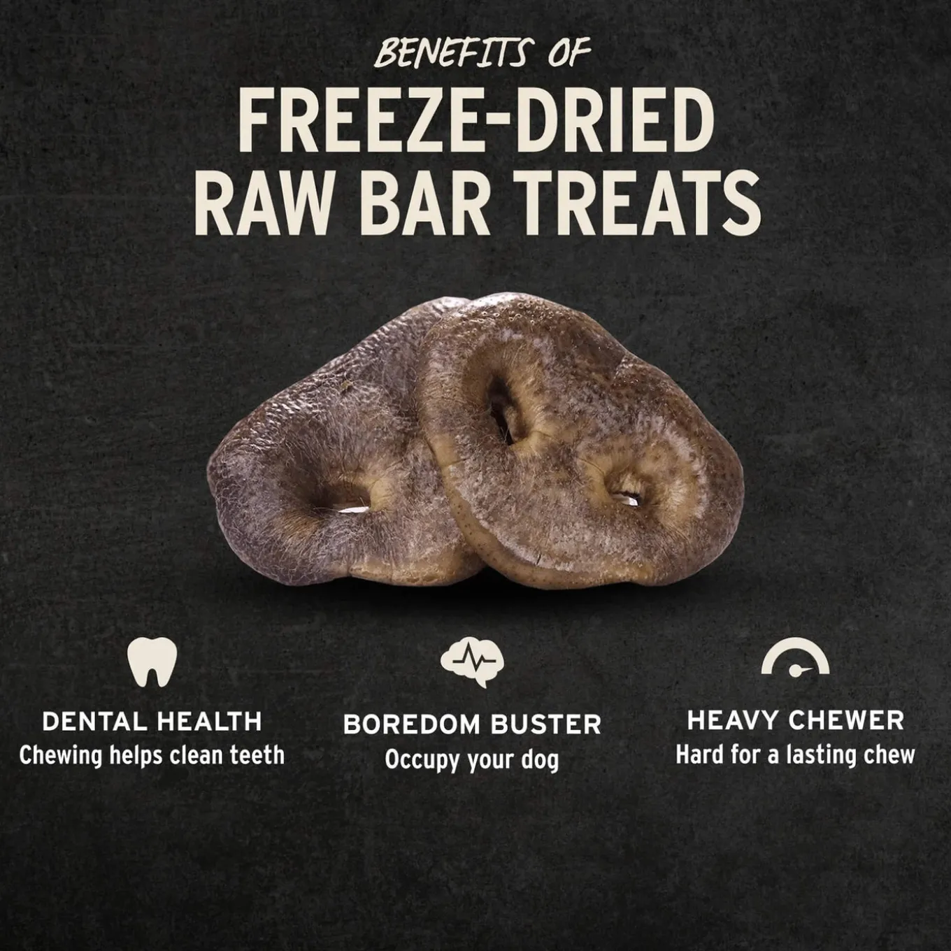 Vital Essentials Freeze-Dried Raw Bar Chews for Dogs Bulk Pack