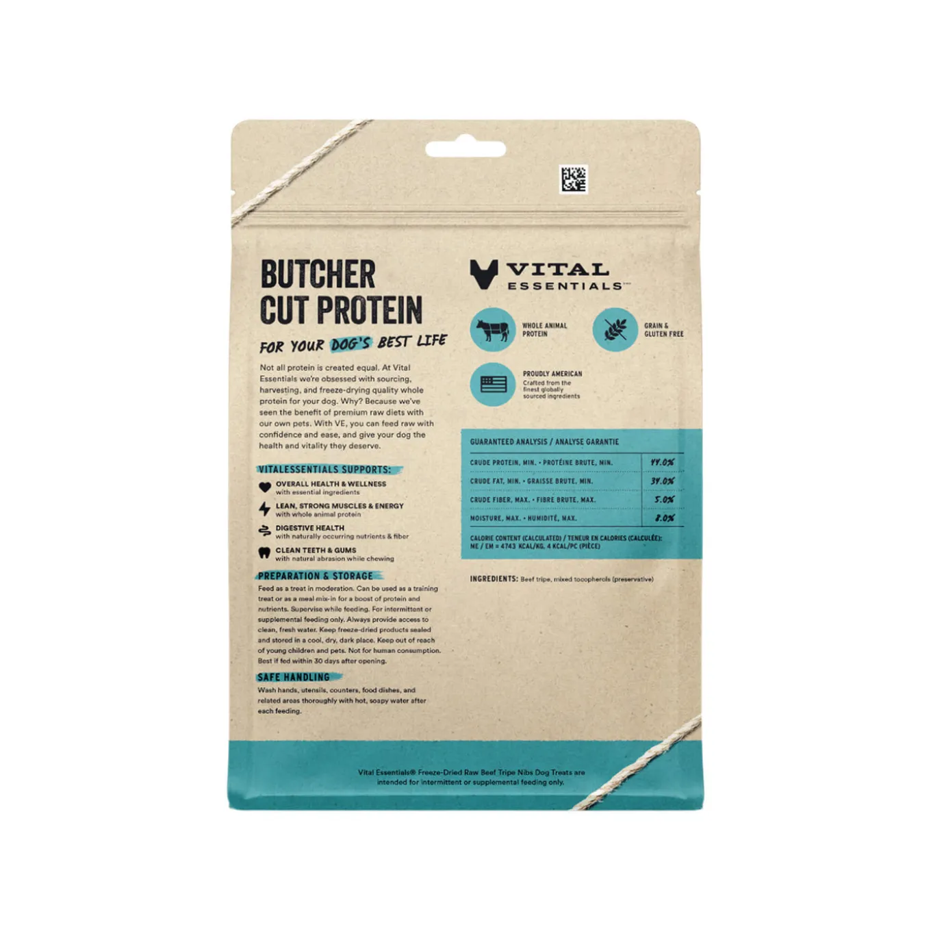 Vital Essentials Freeze-Dried Raw Treats for Dogs