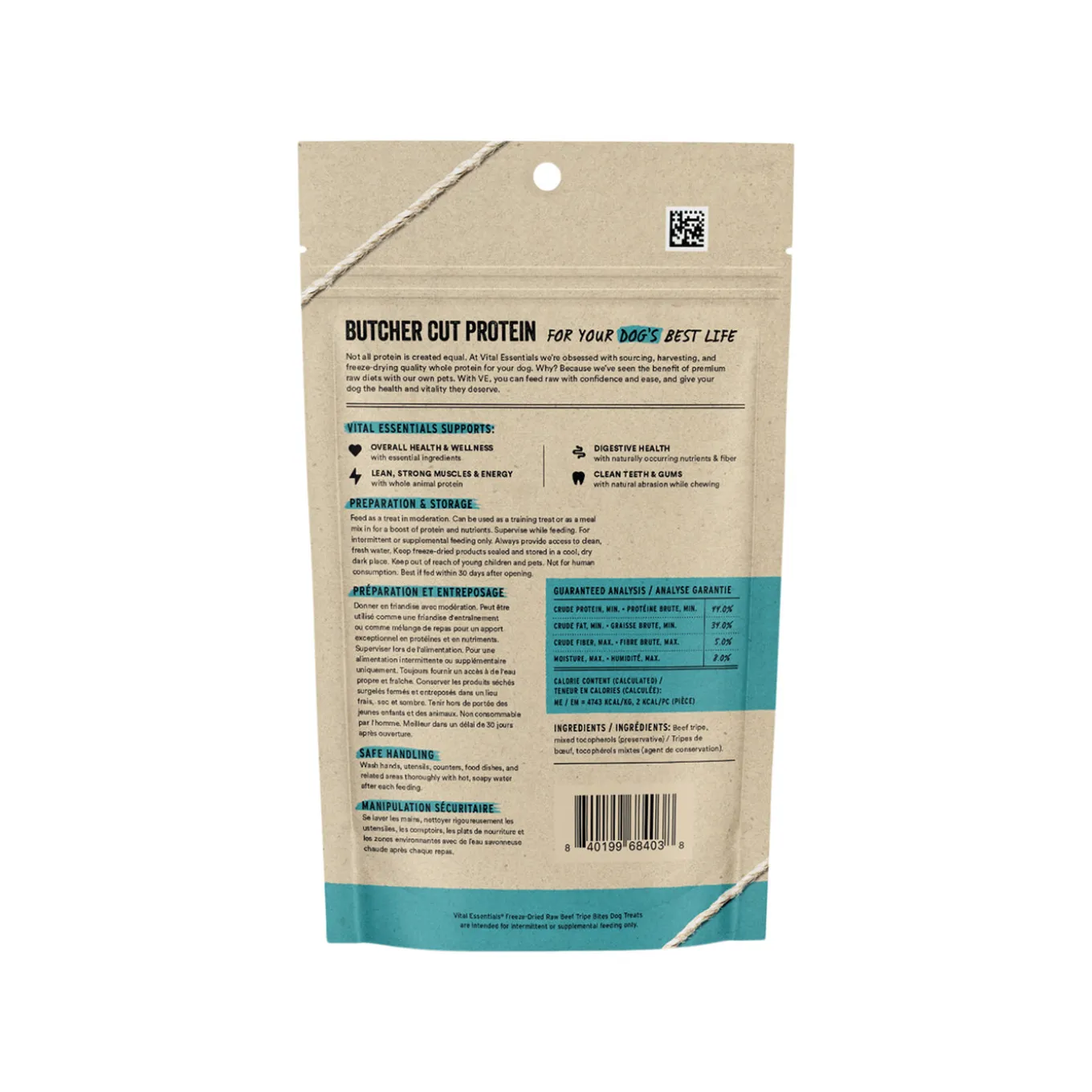 Vital Essentials Freeze-Dried Raw Treats for Dogs