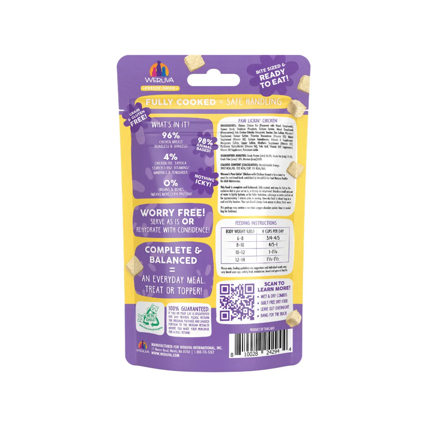 Weruva Freeze Dried Cat Food