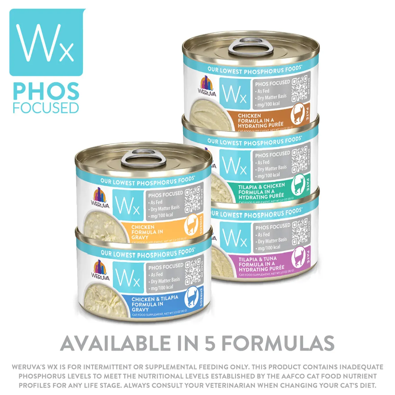 Weruva Wx Low Phosphorus Cat Food