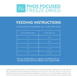 Weruva Wx Phosphorus Focused Freeze Dried Formula for Cats