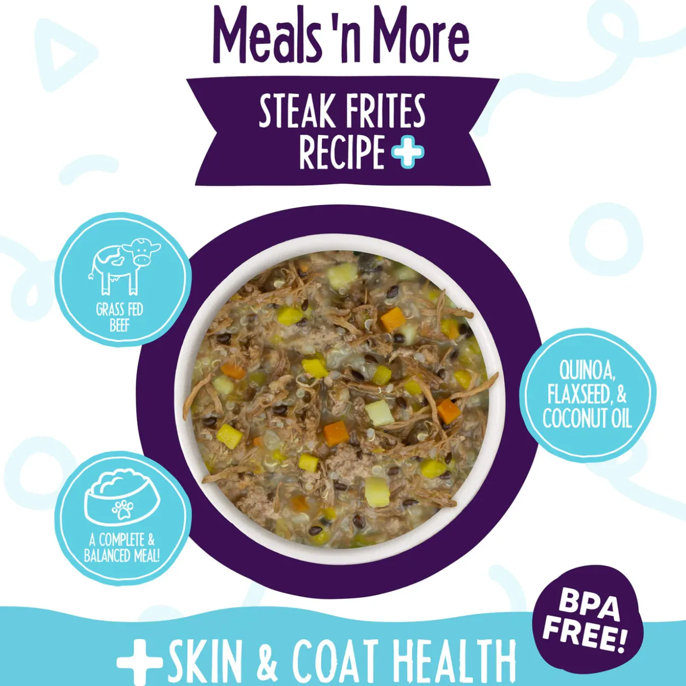 Weruva Meals 'n More Skin & Coat Wet Dog Food