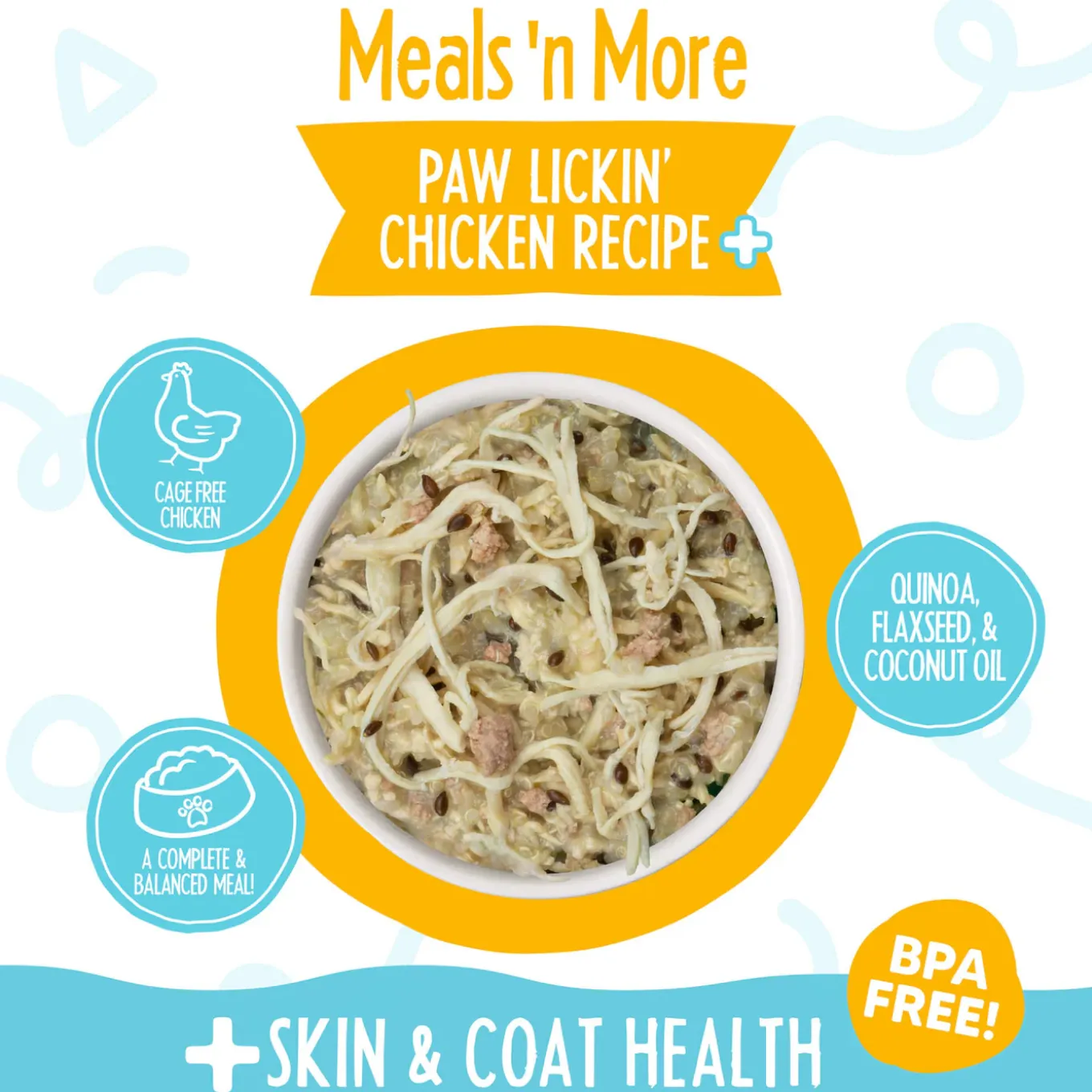 Weruva Meals 'n More Skin & Coat Wet Dog Food