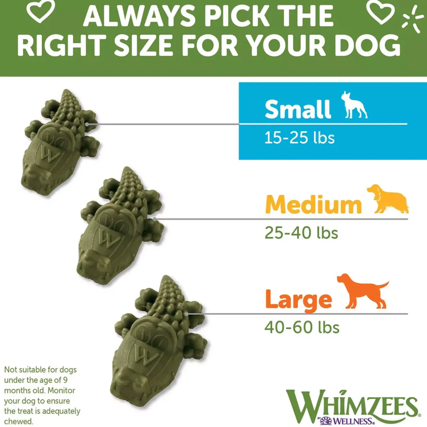 Whimzees Vegetarian Dental Chews for Dogs
