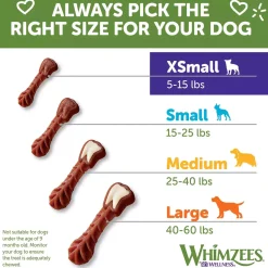 Whimzees Vegetarian Dental Chews for Dogs