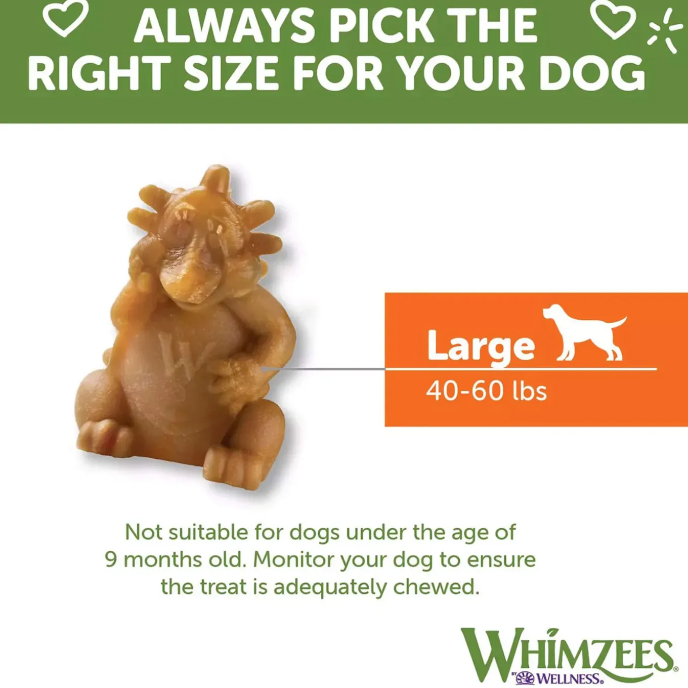 Whimzees Vegetarian Dental Chews for Dogs