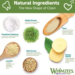 Whimzees Vegetarian Dental Chews for Dogs