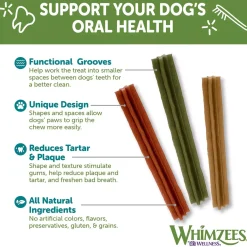 Whimzees Vegetarian Dental Chews for Dogs