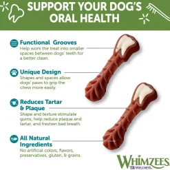 Whimzees Vegetarian Dental Chews for Dogs