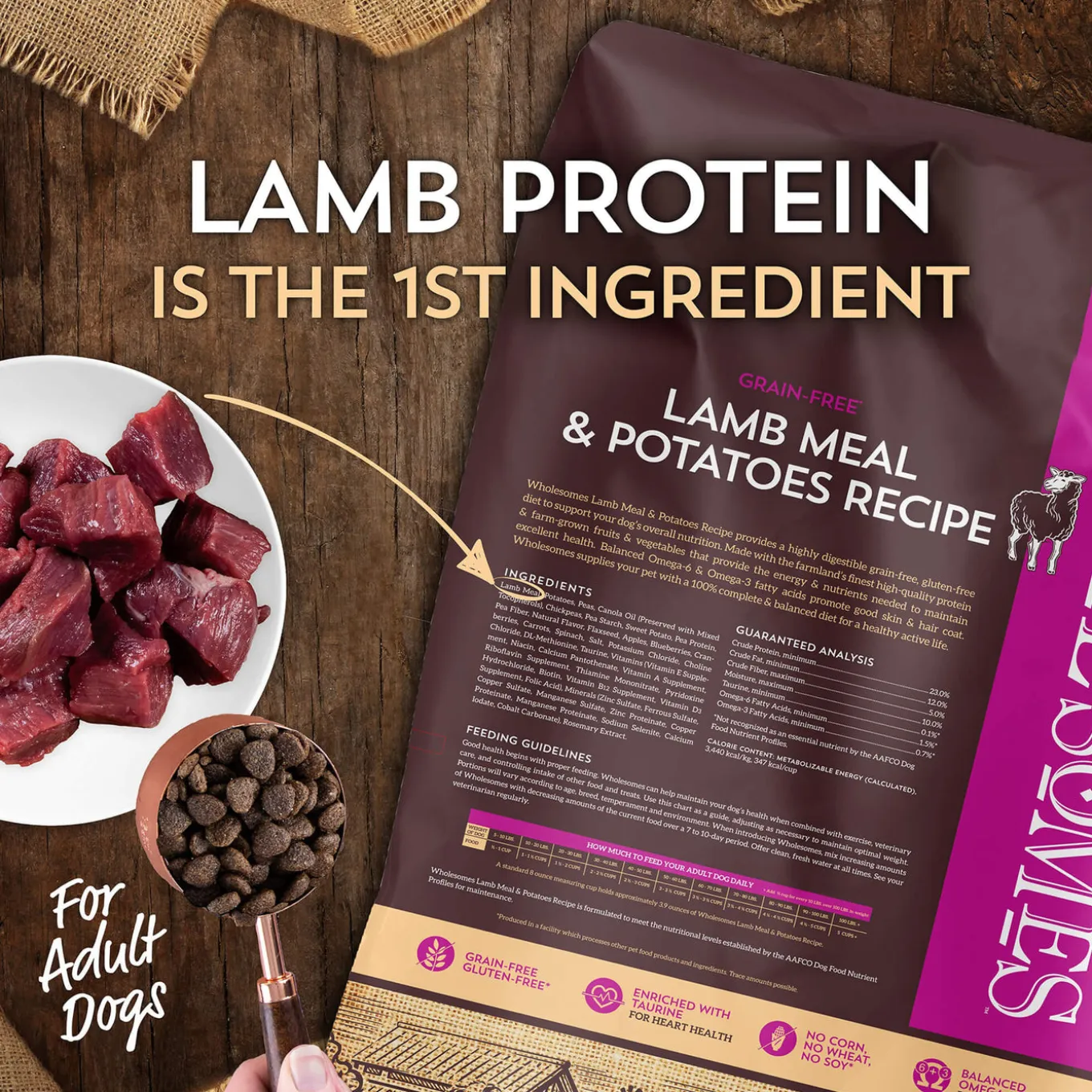 Wholesomes Grain-Free Dry Dog Food