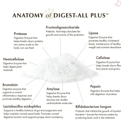 Wholistic Pet Organics Digest-All Plus Digestive Enzymes & Probiotics for Dogs & Cats