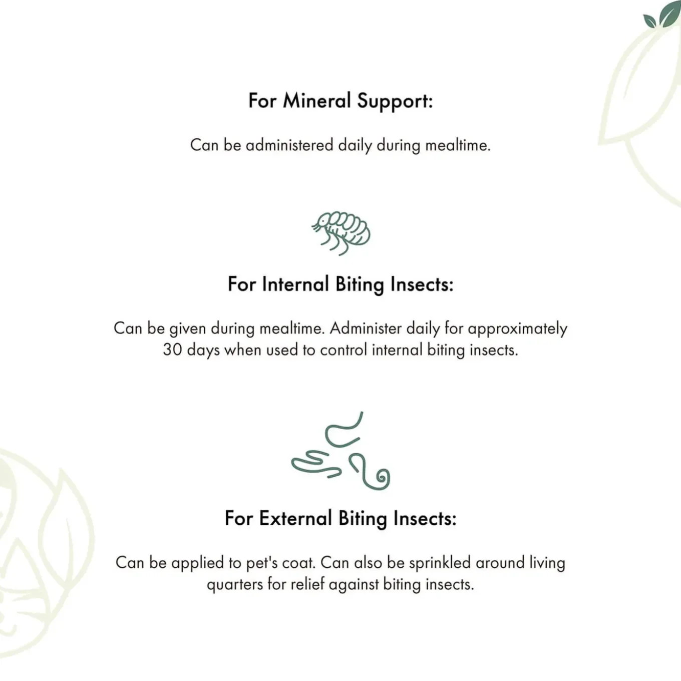 Wholistic Pet Organics Food Grade Diatomaceous Earth for Dogs & Cats