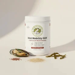 Wholistic Pet Organics Joint Mobility GLM Enhanced Multivitamin for Dogs & Cats