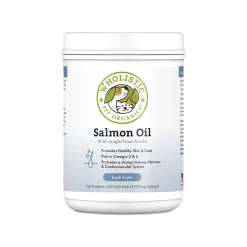 Wholistic Pet Organics Wild Salmon Oil for Dogs & Cats