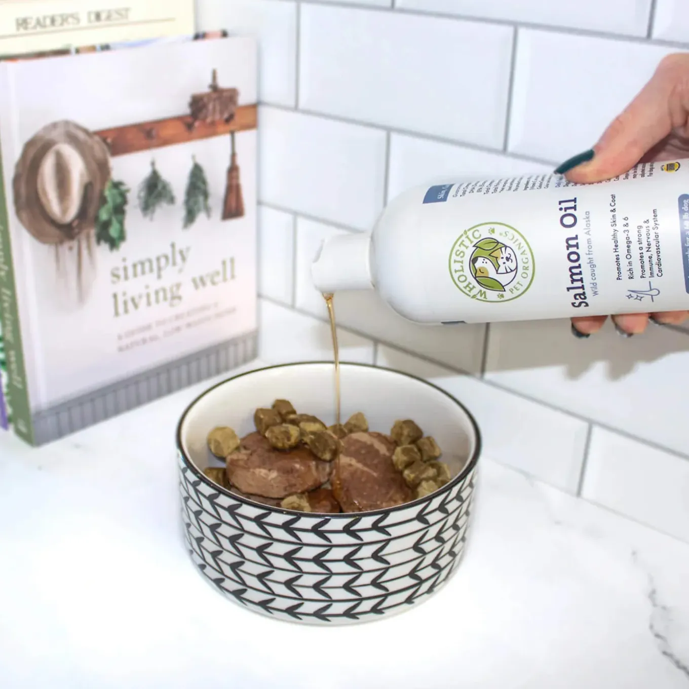 Wholistic Pet Organics Wild Salmon Oil for Dogs & Cats