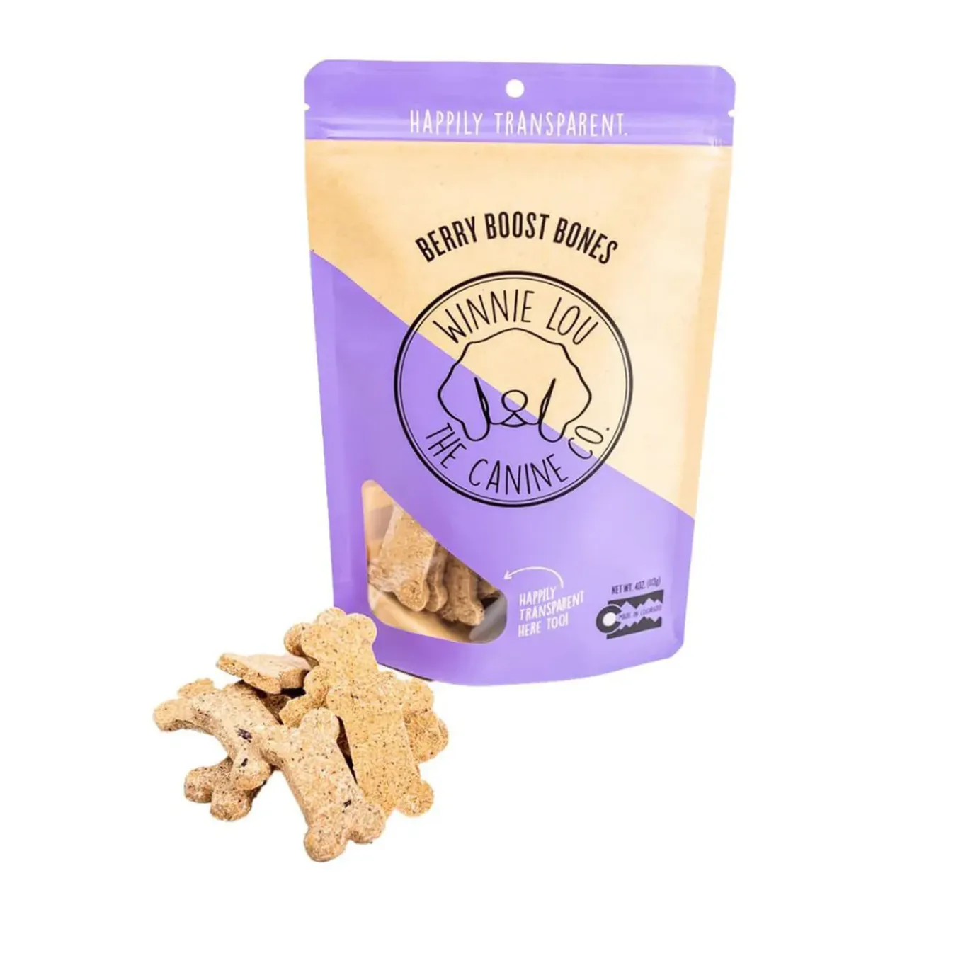 Winnie Lou Crunchy Organic Dog Treats