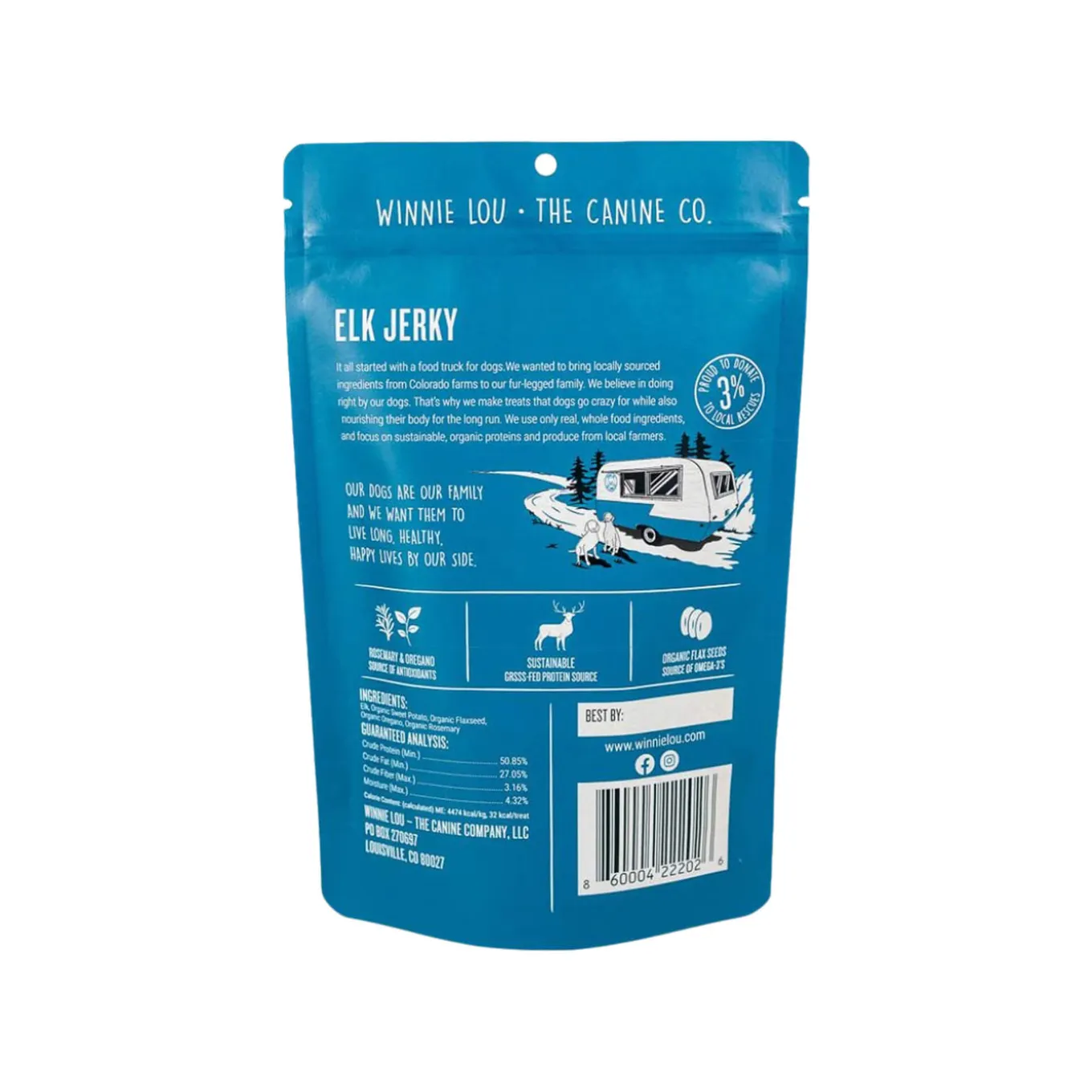 Winnie Lou Jerky Treats for Dogs