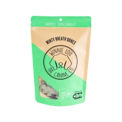 Winnie Lou Minty Breath Bones Dog Treats