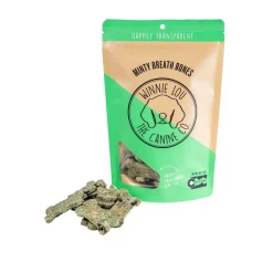 Winnie Lou Minty Breath Bones Dog Treats