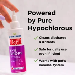 Wondercide Rescue Eye Drops for Dogs & Cats